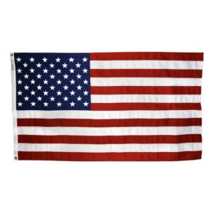 American flag with stars and stripes.