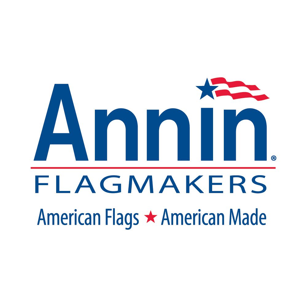 Annin Flagmakers logo with American flag.